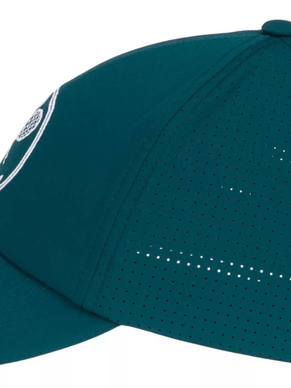 CALIA Women's Pickleball, Tennis Ponytail Cap - Color: Sea Green/White - Picture 7 of 9